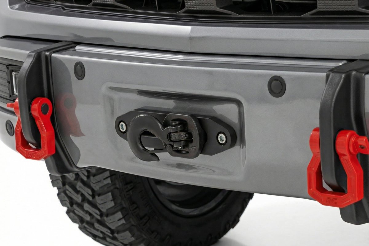 Chevrolet Silverado 1500 FXS Bumper - Front - Rough Country - 12000S - GXD Sterling Grey Metallic - '23-'26